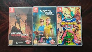 Super Rare Games Triple Pack #110-112 Nintendo Switch Unboxing Video