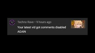 youtube keeps disabling my comments