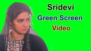 Green Screen Bollywood Actress Sridevi