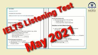 IELTS Listening Practice Test with Answers May 2021