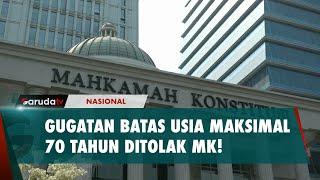 Sah! MK Tolak Gugatan Batas Maksimal Usia Capres/Cawapres