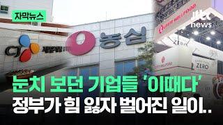 [자막뉴스] 눈치 보던 기업들 '이때다'…정부가 힘 잃으면 벌어지는 일 / JTBC News