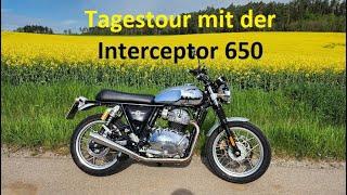 Motorradtour mit der Royal Enfield Interceptor 650 zu den Mauerner Höhlen