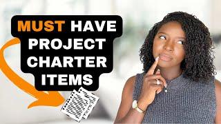 The BEST Project Charter Template for Beginners! | BEST Things to Include - DETAILED