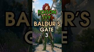 how to build POISON IVY in Baldur's Gate 3 in 1min - Druid build #shorts #baldursgate3