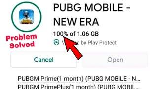 How to Fix Pubg Mobile Not Installing After 100% Downloading on Playstore