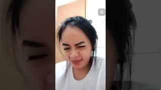 Cewek boker live tiktok