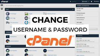 How to Change Username and Password of cPanel | Name Cheap Hosting |