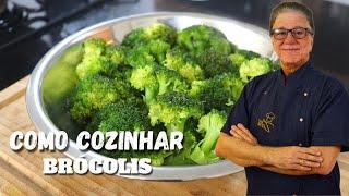Como cozinhar brócolis | Cozinha básica | Chef Zeca
