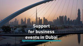 Support for business events in Dubai