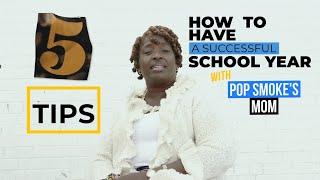 Pop Smoke's Mom Gives 5 Tips for Success