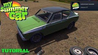 SATSUMA GT ACHIEVEMENT - VEHICLE PREPARATION [TUTORIAL] - My Summer Car #177 | Radex