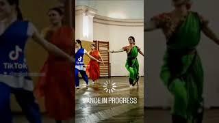 INDIAN DANCE IN UKRAINE| BHARATANATYAM BY FOREIGNERS #bharatanatyam #shorts