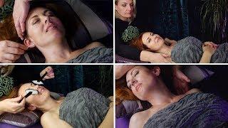 ASMR Massage London  Tingle Treatment  Massage, Tapping, Face Brushing