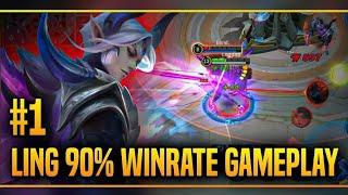 Ling 90% Winrate Gameplay #1