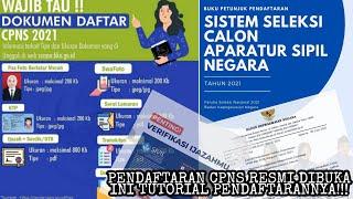 CARA DAFTAR AKUN CPNS DAN PPPK 2021 PORTAL SSCASN || TUTORIAL LENGKAP‼