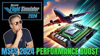 MSFS2024 SU1 | Huge Performance Boost | Proven Performance with Multi-Core & Multi-Thread | 9800X3D