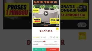 Jual bathub marmer ala kamar mandi jepang #racunshopee