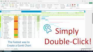 Gantt Excel - Fastest Way to Create a Gantt Chart