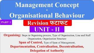 3| management concepts and organisational behaviour | aktu mba notes, aktu mba classes | dwivedi