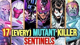 17 (Every) Mutant Killer Sentinel Models In X-Men Universe - Explored