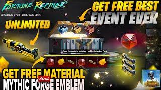 OMG Get Free Guaranteed Mythic Emblems , Materials & 100 Star Fragments | Best Event In PUBGM