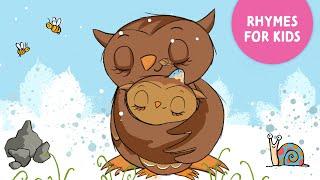 Little Owl WINTER version  Simple Rhymes for Speaking  Bedtime Story for little kids and toddlers
