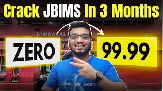 How to Crack JBIMS in 3 Months | MBA CET 2025 Preparation Strategy | Important Topics, Mocks