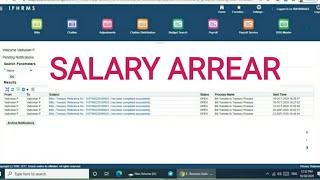 IFHRMS Salary Arrear Bill Preparation Method in Tamil Full Details about Salary Arrear in ifhrms