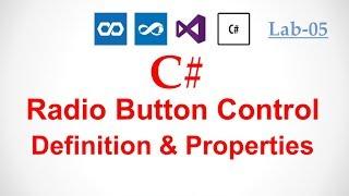 C# in Urdu  - RadioButton Control Definition with Properties and Events