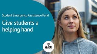 Student Emergency Assistance Fund: Give students a helping hand