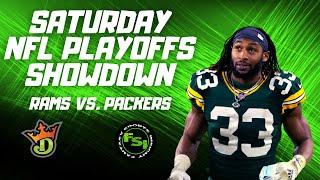 NFL Playoffs Divisional Showdown Draftkings Picks - Rams vs. Packers