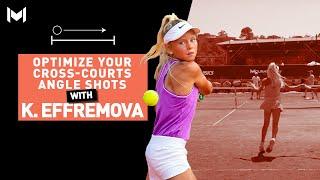 How to Optimize Your Cross-Court Angle Shots with Ksenia Effremova