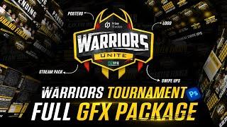 Full Tournament GFX Package - Esports Tournament Package Design