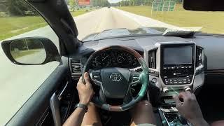 2017 Toyota Land Cruiser POV Test Drive (5.7 V8)