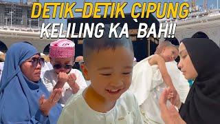 CIPUNG PAKE IKHRAM TERKESIMA NGELIAT KA’BAH LANGSUNG!!RAFFI NAGITA TERHARU .