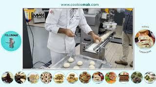 TMAK Poğaça Makinası - TMAK Turkish Bun Machine (FillMAK)