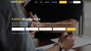 How to Make Job Portal & Job Board Website with WordPress & JobMonster 2018 – Like Indeed & Monster