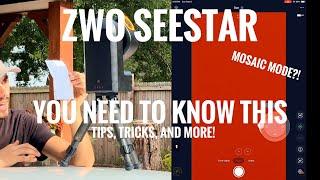 ZWO SEESTAR: THE UPDATED GUIDE! (Mosaic Mode!)