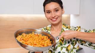 Pasta can SURPRISE! The simplest DINNER in a hurry - all in one frying pan!