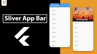 Flutter Tutorial - SliverAppBar Widget [2022]