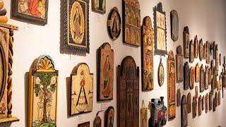 Spanish Market Show: Wall of Retablos