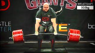 The (legendary) WORLD DEADLIFT CHAMPS  - 2 lifts at 505kgs / 1,113lbs