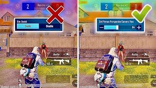 Why your AIM, HIP-FIRE and HEADSHOT is bad!  | PUBG MOBILE / BGMI (Guide/Tutorial) Tips and Tricks