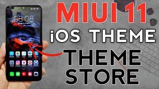 iPhone iOS V11 Miui 11 Theme on MIUI Theme Store | MIUI 11 Supported iOS Theme on Theme Store