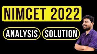 NIMCET Questions 2022