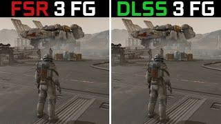 Starfield - FSR 3 Frame Gen vs DLSS 3 Frame Gen -  Official Update