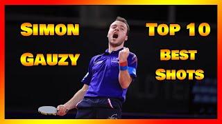 Top 10 Best Shots Of Simon Gauzy [HD]