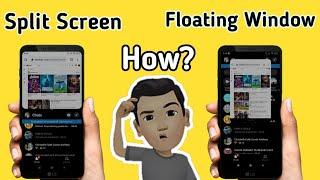 How to Split Screen & Floating Window on mobile device l JMannz Channel