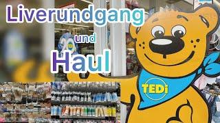 Tedi LIVERUNDGANG  mit Haul komm mit mir ️ Hedwig Gedönsrat 